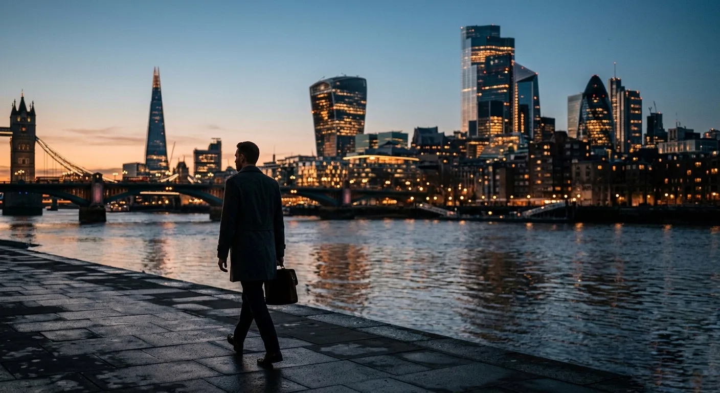 London Thames skyline at dusk — teaching opportunities in the United Kingdom